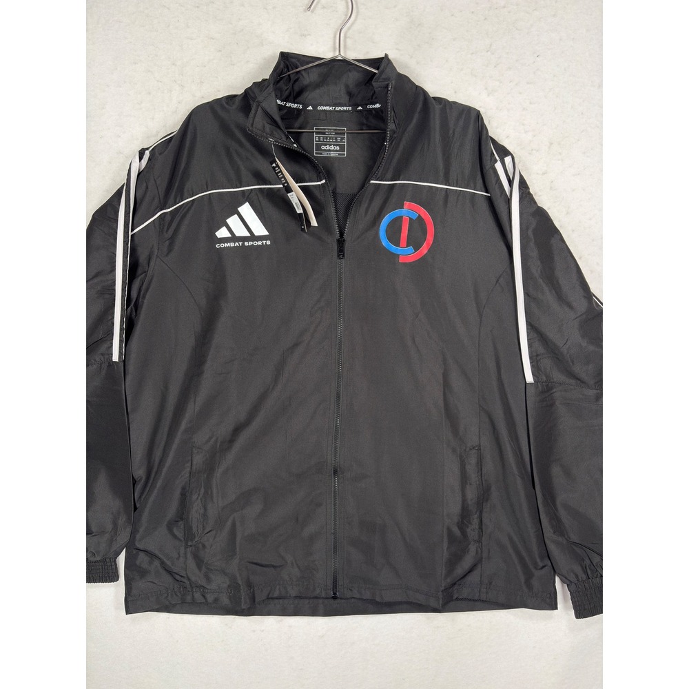 Adidas Combat Sports Track Suit Jacket Black Full Zip Mens 2XL TR-40CS_CA